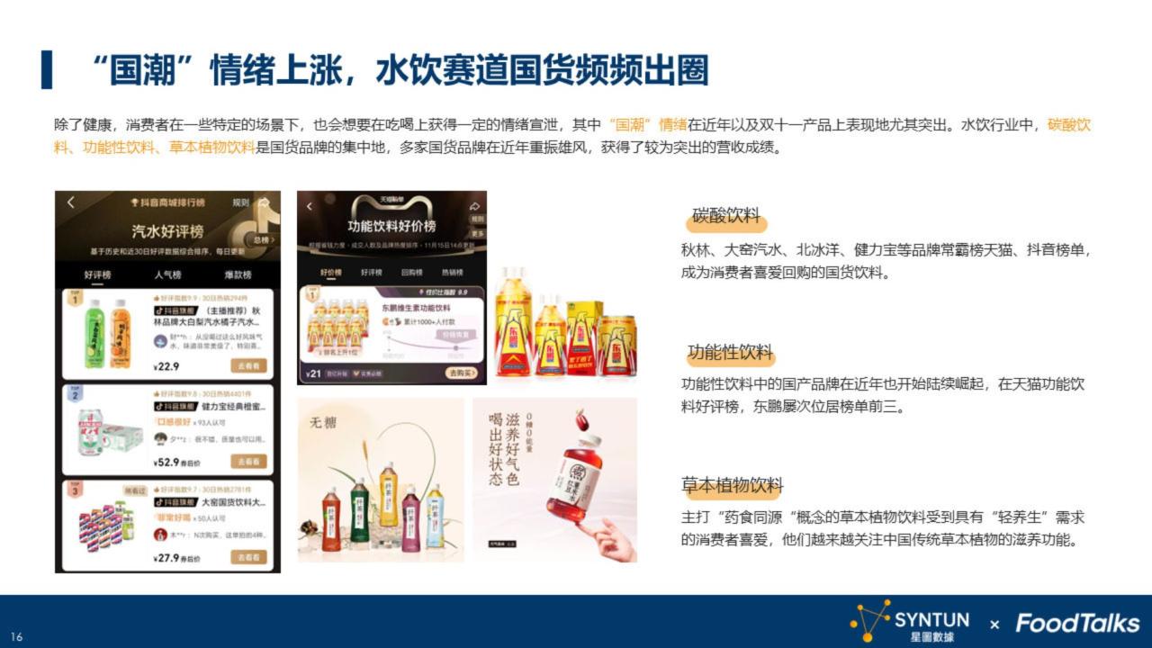 2023年双十一水饮行业报告