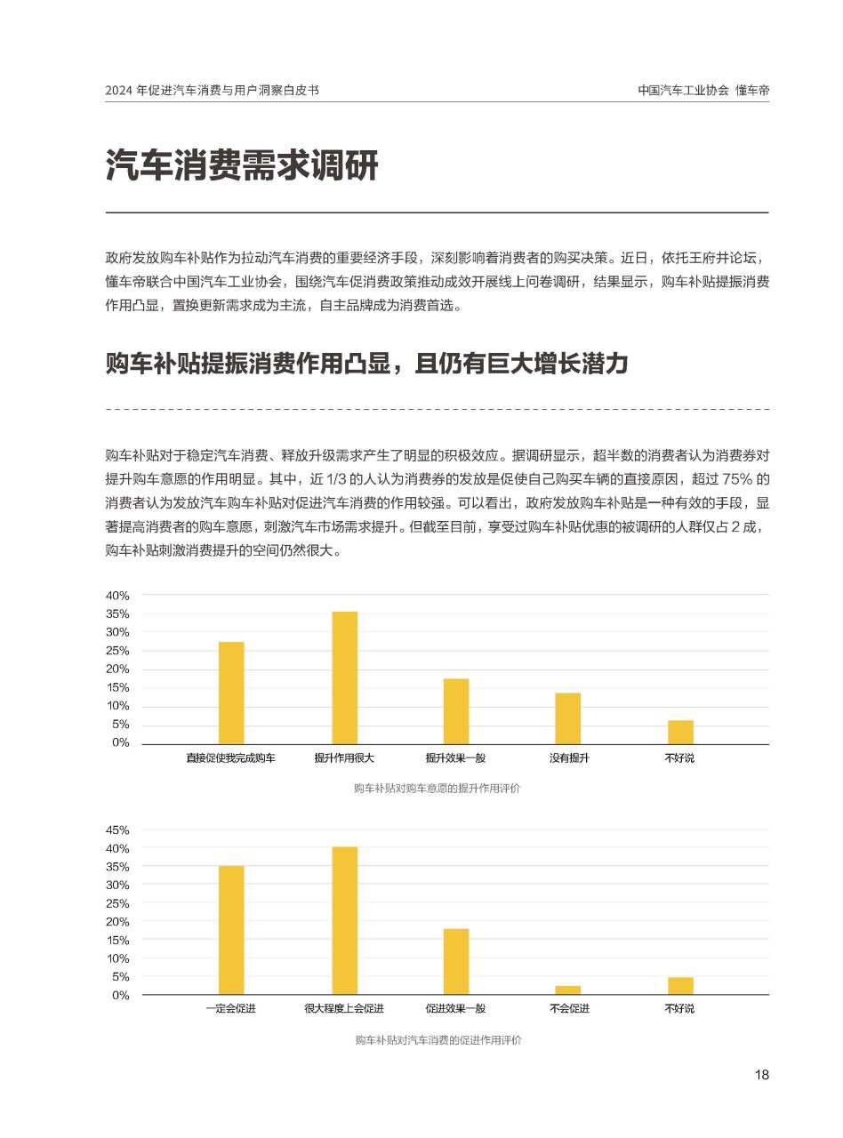中国汽车消费：从首购到换购的转型之路